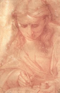 St. Johannes de Goddelijke door Luca Signorelli